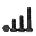 4,8/8.8 grau de aço carbono Black Oxide Hex Head Bolt